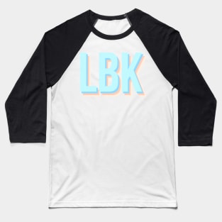 lbk beachy colors Baseball T-Shirt